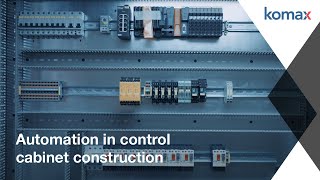 Automation in control cabinet construction