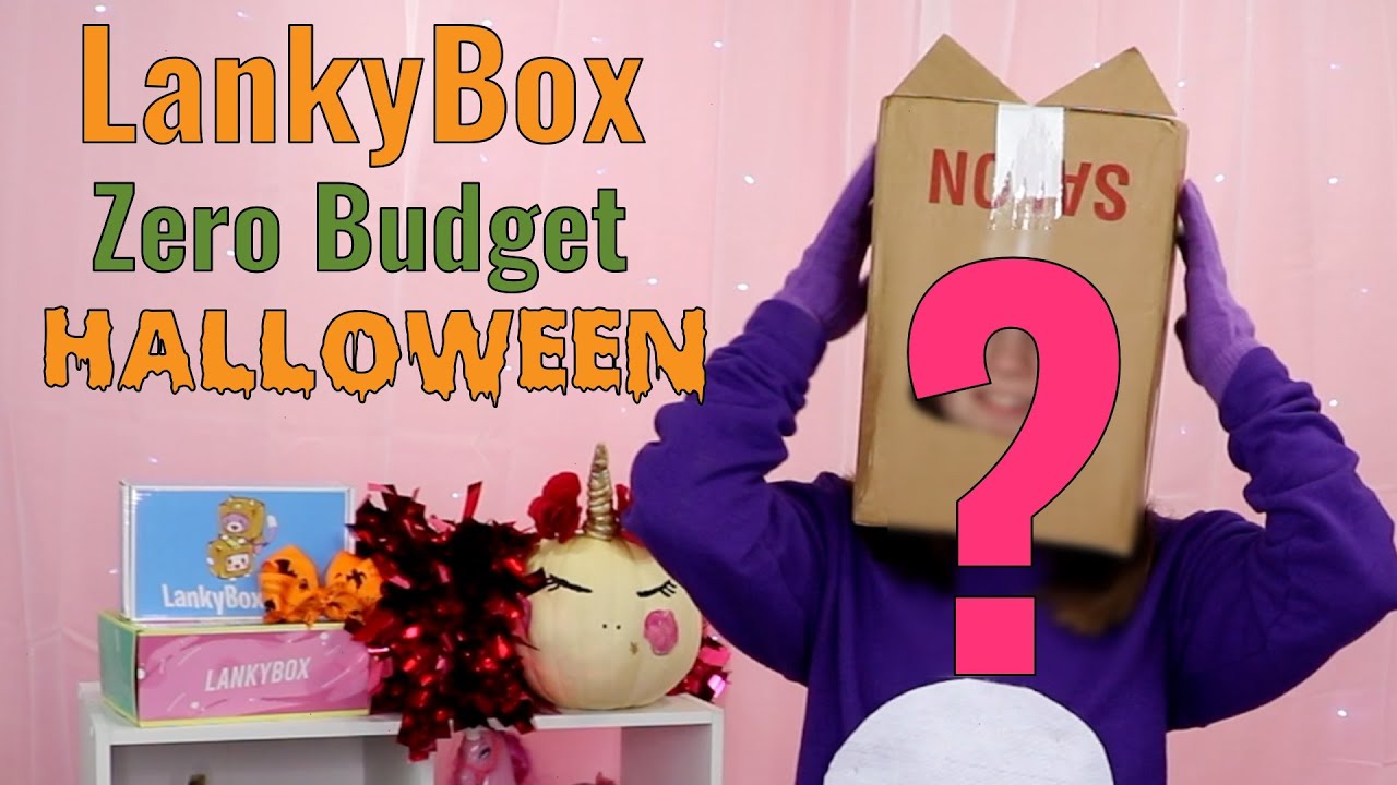 Lankybox Halloween Zero Budget Costume American Kids Vids - lankybox justin roblox avatar