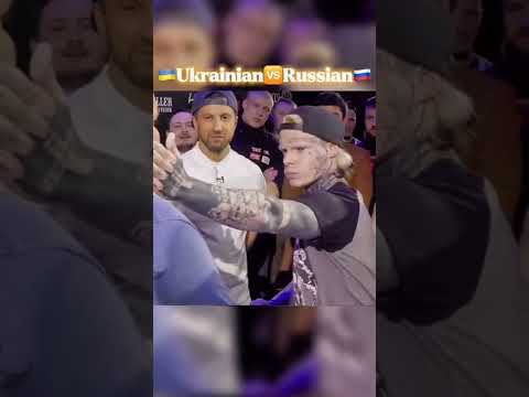 Ukrainian🆚Russian 😵 #slap#slapfight #shorts