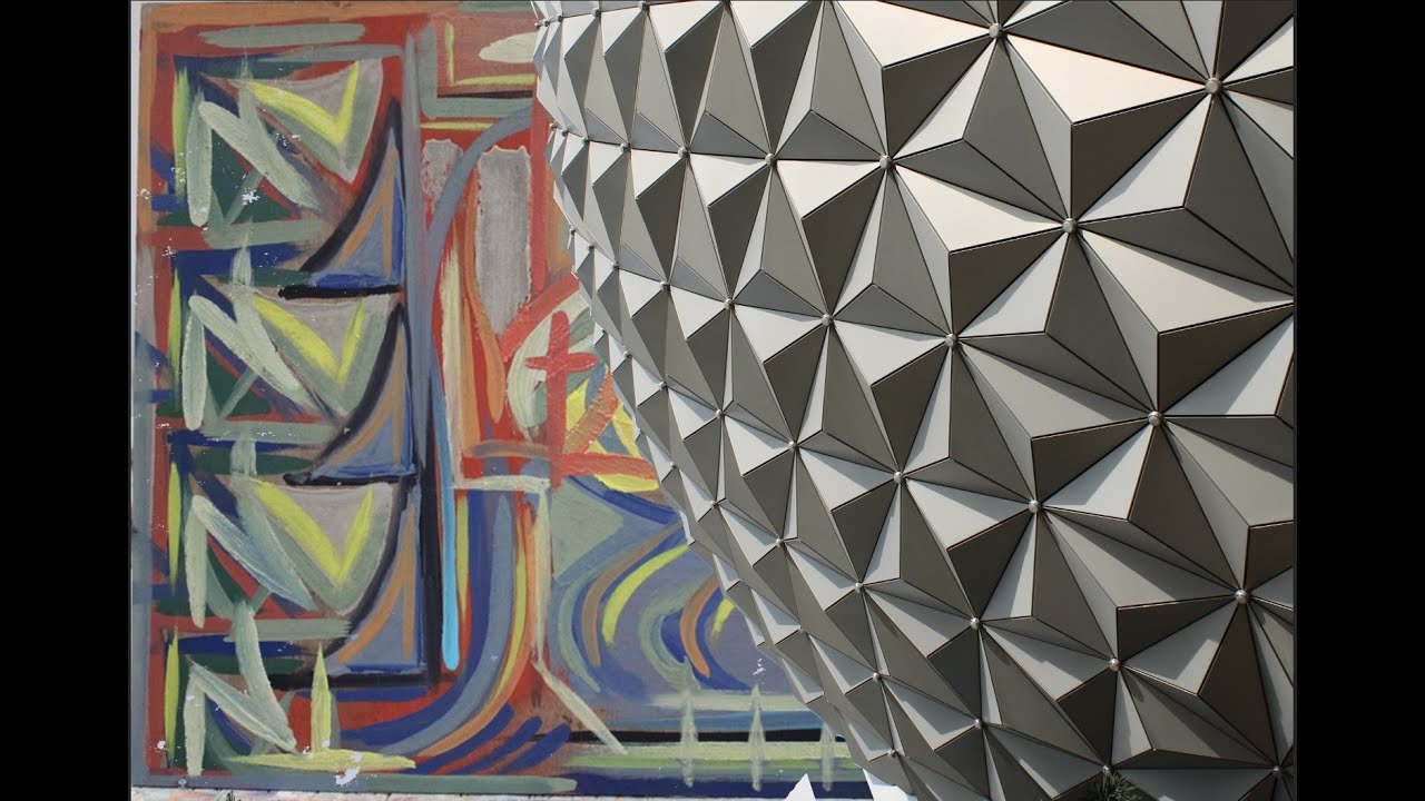 Sights & Sounds @ EPCOT | Abstract Disney Painting | Aug. 19th 2023 ...