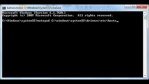 How to Block/Unblock websites Using Command Prompt (CMD)