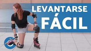 EMPEZAR a PATINAR EN LINEA 🔔 Cómo LEVANTARSE con PATINES