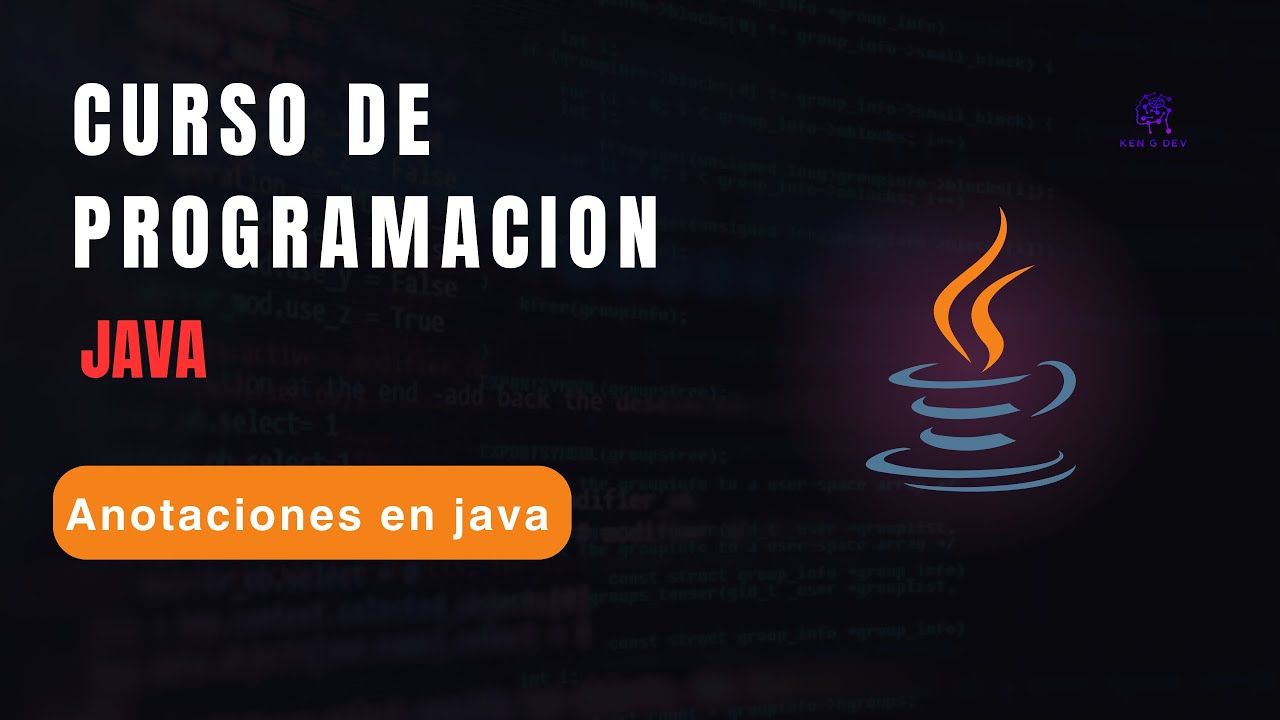 🎥 Curso de Programación en Java: Domina las Anotaciones - YouTube