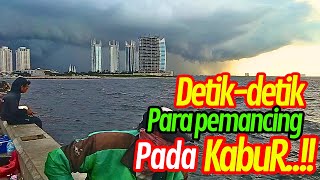 Detik-detik para pemancing pada kabuR | Dam ijo muara baru