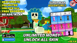 Super Bear Adventure Mod Apk v12.1.5 Unlimited Money New Update (MOD Menu) - Game Android Offline‼️