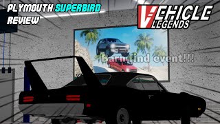 Roblox Vehicle Legends Plymouth Superbird Review