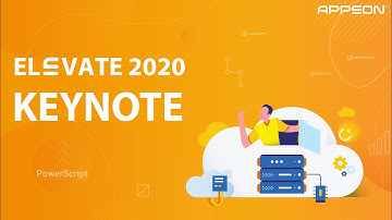 Elevate 2020 Keynote