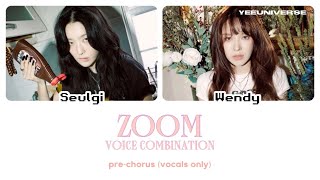 Download Lagu red velvet zoom prechorus voice combination [vocals only] MP3