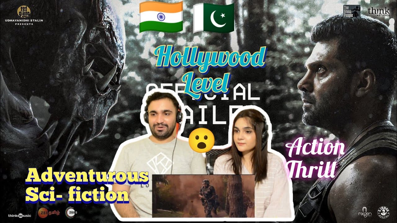 Captain Official Trailer | Arya, Aishwarya Lekshmi | Shakti Soundar Rajan | Pakistani Reaction
