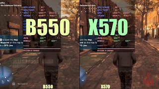 B550 vs X570 Motherboard | Gaming