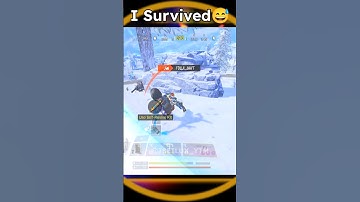 I Survived!😅 #codm #shorts