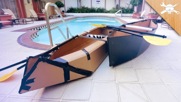 How to Build a Badass Boat with Just Cardboard & Duct Tape 