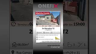 ⚖ Insolvência 🏡 2x Moradias (T2) c/ logradouro – (c/ 68,00m²) – Marinha Grande 🌲✨