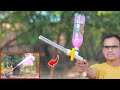 प्लास्टिक बोतल से बनाये गुलाल Gun || How To Make Gulal Gun Using Plastic Bottle