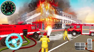 US Firefighter Rescue 3D – Drive Fire Truck & Save City | Android Gameplay screenshot 4