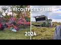 Rcolte de lherbe 2024 enrubannage  lauto chargeuse