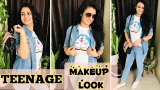 Everyday/Monsoon Makeup Look | Daily Makeup For Teenagers/College/Office | Makeup Under ₹365 Only