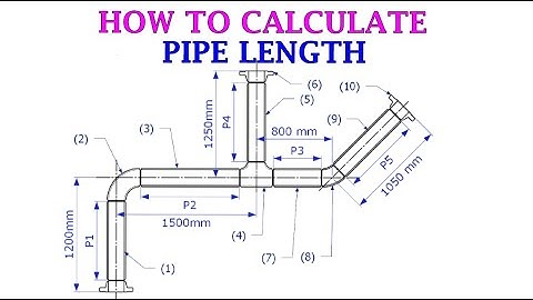 How to Calculate Pipe length
