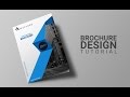 how to design brochure in photoshop cs6 | Brochure | DataSheet Design Tutorial