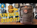This waxed canvas edc backpack is under 100  roaring fire dagen review and walkthrough