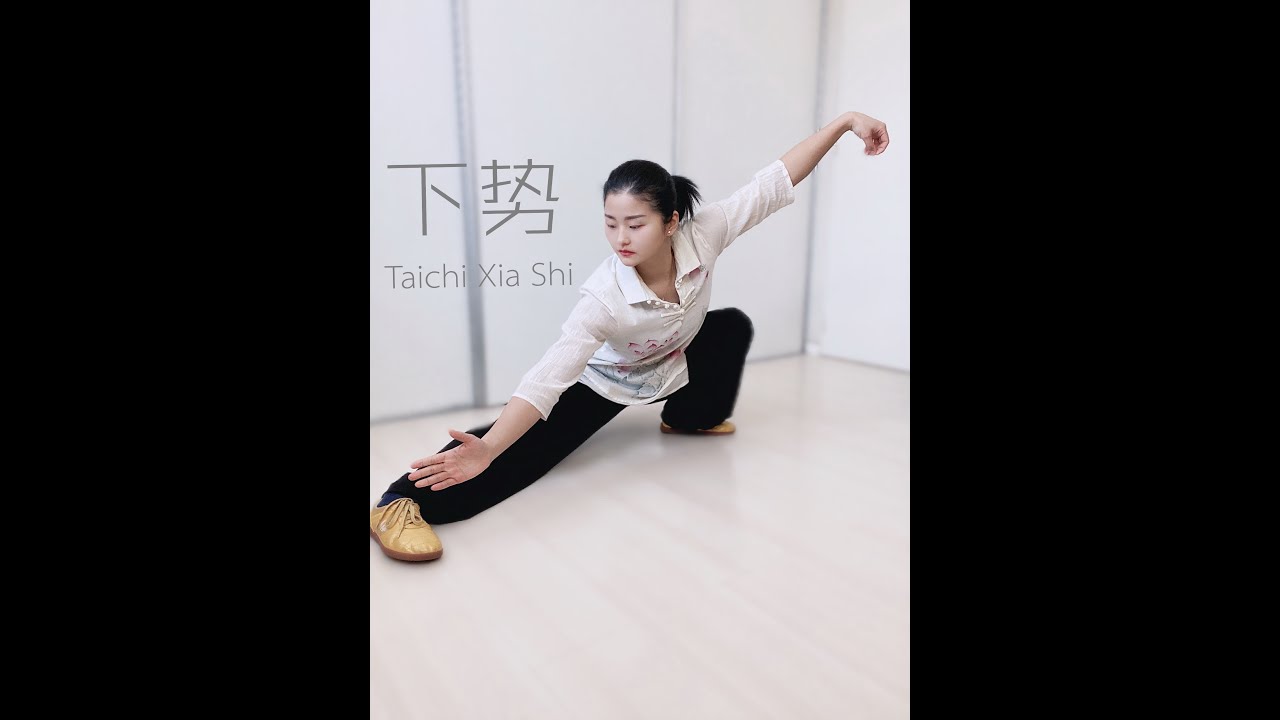Wushu Kung Fu Día 117 Postura XiaShiDuLi 太极拳下势独立 Taijiquan