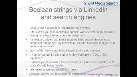 #AskAlgo: Using Boolean searching within LinkedIn