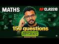 Class 10 Maths | All 1-Marks Questions | 150 Questions Marathon | 12/12 Guaranteed! AP Board