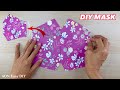 NEW DESIGN DIY Face  Mask | Face Mask sewing Tutorial | Breathable Mask NO FOG ON GLASSES