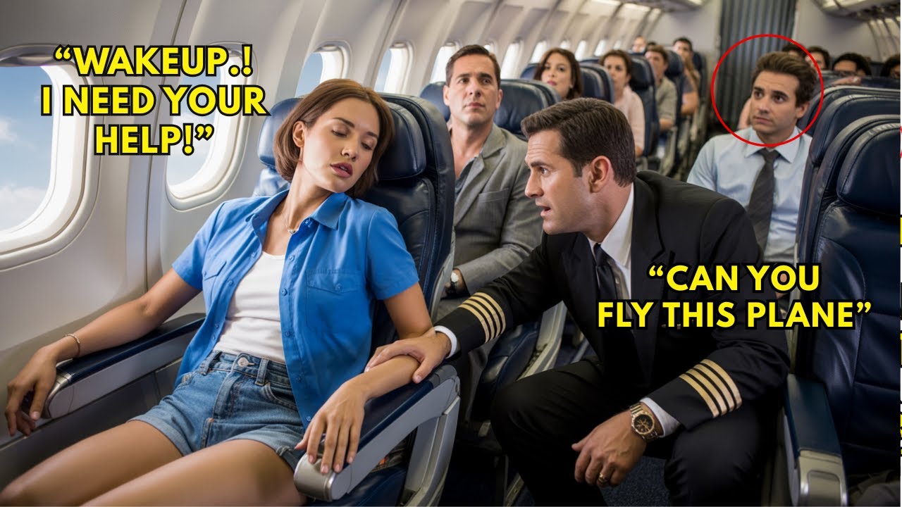 She Was Dozing in 7C — Until the Captain Asked, ‘Can Anyone Fly This Plane?
