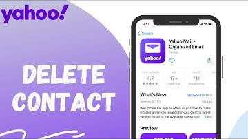How to Delete Yahoo Mail Contacts | 2021