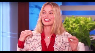 Margot Robbie Met Ellen, Obama in Funny Honeymoon Encounter