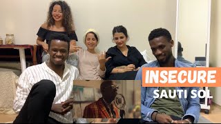 SAUTI SOL - INSECURE | Reaction Video | Swahilitotheworld