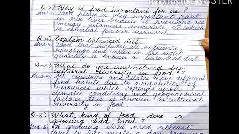 MLZS JHANSI CLASS 3 EVS Chapter 4 Food and Balanced Diet Lecture 2