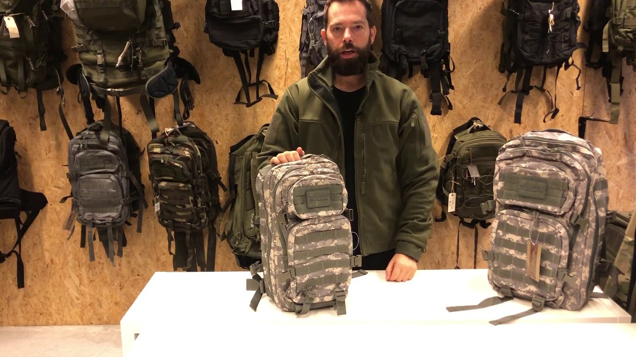 MIL-TEC MOLLE US ASSAULT PACK PETIT kaki et sable - Le Petit Tambour