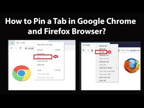 How to Pin a Tab in Google Chrome and Firefox Browser? hqdefault