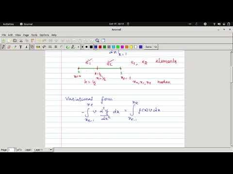 Solving the 1D Laplace Equation using Finite Element Method (FEM) - YouTube
