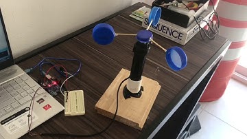 Anemómetro Casero funcionando con Arduino