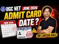 UGC NET ADMIT CARD JUNE 2026