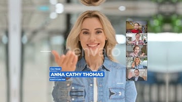 Meeting Group Conference -  Zoom Event Promo for After Effects 2021