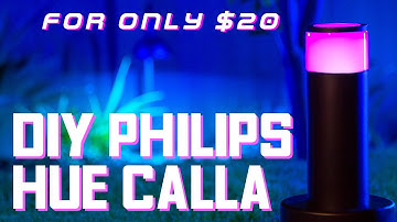 DIY Philips Hue Calla For $20 | Running RGB LED Pixels and WLED