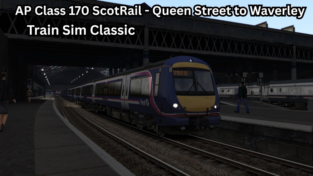 AP Class 170 ScotRail - Glasgow Queen Street to Edinburgh Waverley Via Falkirk High (TSC)