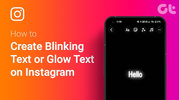 How to Create Blinking Text or Glow Text on Instagram | FREE Text Effects | Step-by-Step Guide!