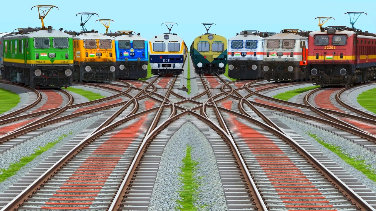 Eights Trains Run At Curve X Curves Railroad Junctions 