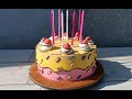 Мультяшний торт / Comic cake decorating/ Cartoon cake