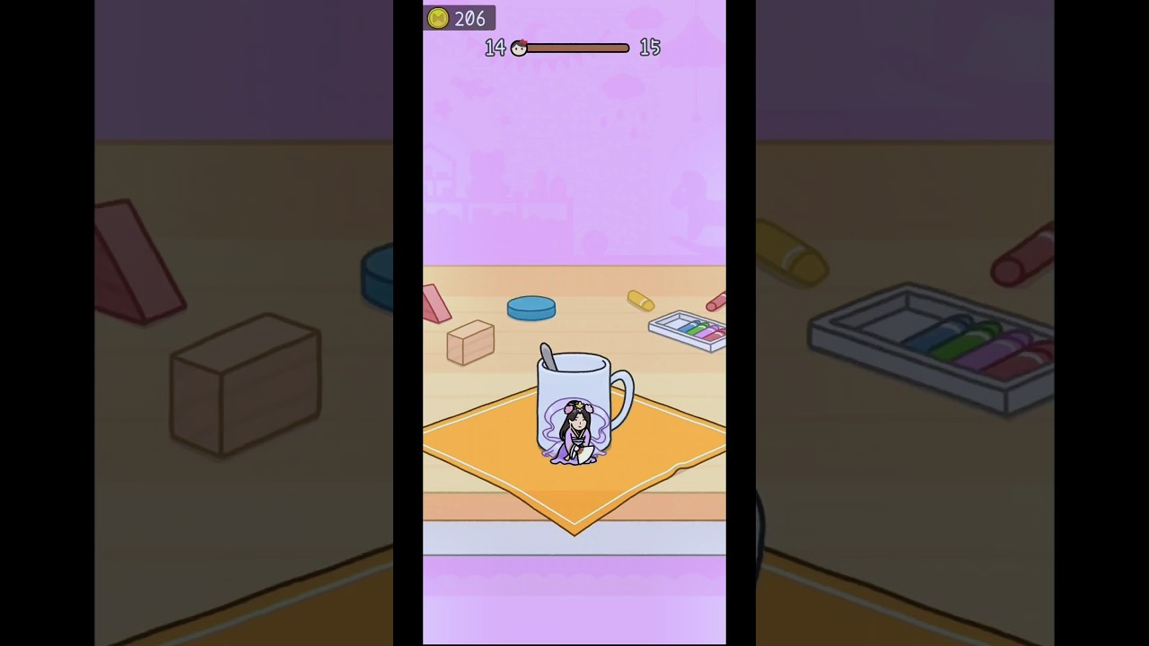 【猫にみつかるな!】邪魔や〜😂Lv14〜Lv16#shorts #ねこみつ #スマホゲーム