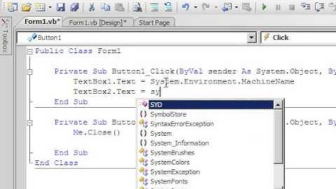 [Tutorial] How To Make A Program [Computer System Information][Microsoft Visual Basic] [.Net]