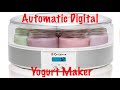 Euro cuisine automatic yogurt maker unboxing  review