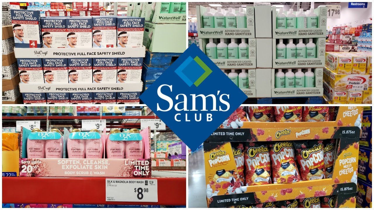 SAM'S CLUB HYGIENE PERSONAL CARE WALKTHROUGH JULY 2020 - YouTube