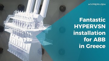 Fascinating HYPERVSN Wall for ABB, Greece