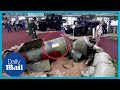Russia shows off stolen ukrainian weapons at arms sales convention